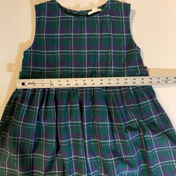 Roller Rabbit Kids Inverness Plaid Chantal Cotton Pullover Dress Size 10Y - Picture 12 of 13